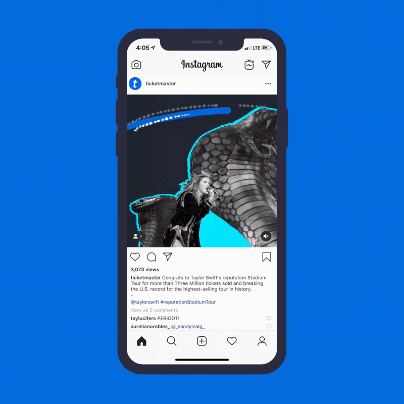 Ticketmaster Instagram